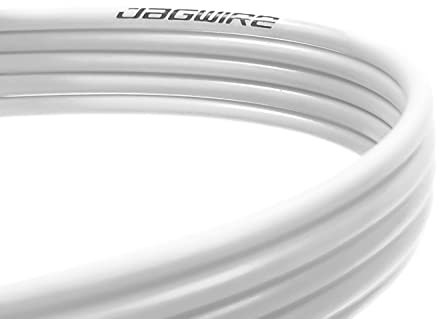 2 Meter JAGWIRE CEX Bremszug Bremsleitung Fahrrad Aussenhülle 5mm weiß