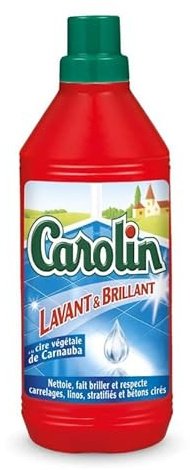 CAROLIN - Lavant Brillant Flacon 1L - le Lot De 4