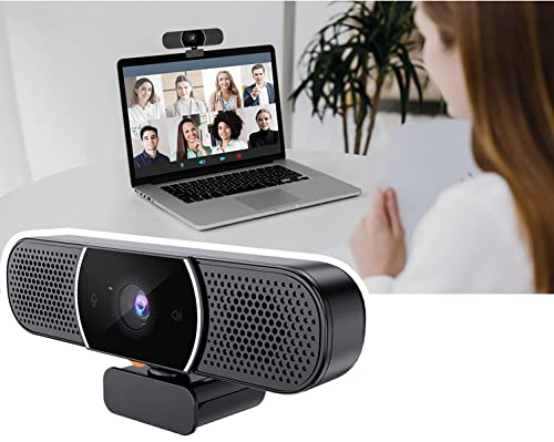 Matosio OwlBar Mini, Caméra de visioconférence, Webcam 2K avec Haut-Parleur et Microphone Tout-en-Un pour Salle de réunion ou Bureau de télétravail, Compatible Zoom/MS Teams ou Streaming OBS