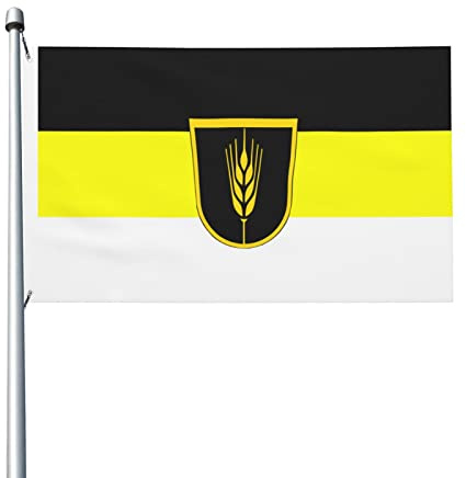 XVBCDFG Wolga Deutsche Flagge 90 x 150 cm Doppelseitige Outdoor Hof Dekorationen Party Willkommen Flagge