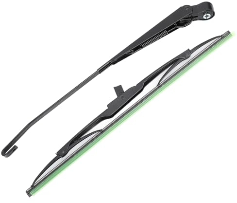 105° Wischerarm mit Blatt 0390506510 01287358 Scheibenwischerarm mit Langem Schaft, Scheibenwischerblätter-Set, Automatisches Scheibenwischerblatt für Willys Traktor,
