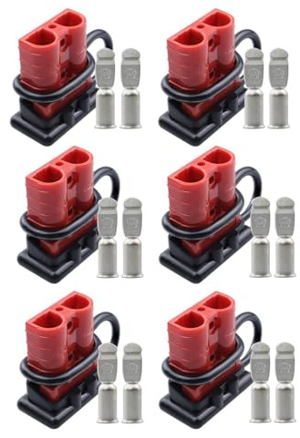 Connettore per cavo della batteria | 50A600V connettore rapido per batteria camion – Verricello Quick S Connect System è adatto per carrelli elevatori, camion, , fuoristrada, gru,