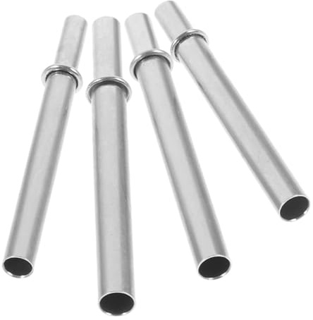 Toyvian 4 Stück Teiliges DIY Angelruten Reparaturset Verbinder Praktische Pole Repair Tube für Vielseitige Angelruten Installieren für Hobbyangler und Stangenzubehör Reparaturen