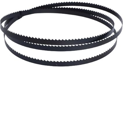 Hoja de sierra cinta carbono 2 dientes, 88 hojas 3/16 pulgadas, 1/4 x 10, grosor 0,5 mm, for carpintería