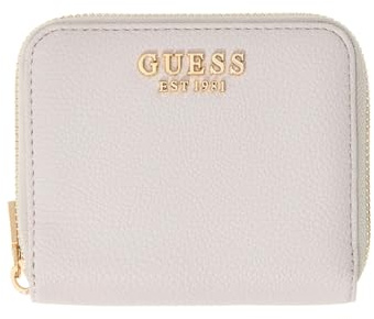 GUESS Geldbörse Laurel II SLG Small Zip Around Wallet Ivory Creme
