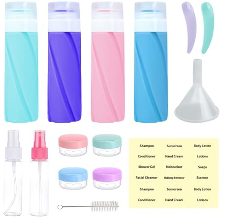 Conteneur de Toilette de - Bouteilles de shampooing de