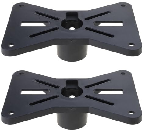 2 Professional Sound Bracket Trays, Stage Lighting Sound Accessories for Standard Stand (Black) Stand Tray