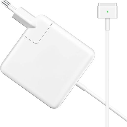 Caricabatterie Macbook Air 45W,Caricatore Mac Book Air T-Tip sostituzione | Compatibile con Macbook Air 11-13 Pollici Modelli (2012-2017) Adatto A1435, A1436, A1465,A1466 .