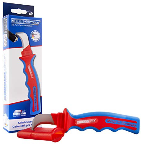 WEICON Kabelmesser No.1000 Abisolierwerkzeug für dicke, mehrfach isolierte Kabel