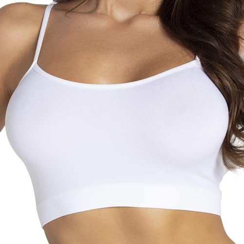 Gatta Sport Basic Top, Sujetador Deportivo con Tirantes Finos, Bonito, Suave, cómodo, Fitness, sin Costuras Laterales, Ajustado