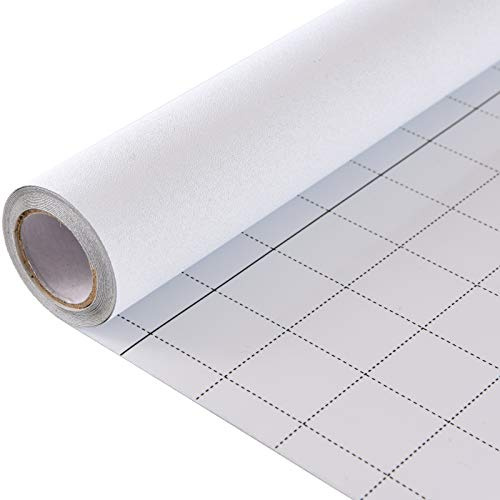VELIMAX White Blackout Window Film, 100% Light Blocking Window Cover, Opaque Window Cling Vinyl, Privacy Film for Glass Windows, Sun Blocking Window Films Non Adhesive, 29.5in x 157.4in