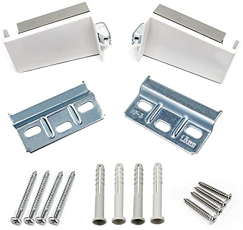 ZUZGO Schrankaufhänger 1 Paar (rechts & links) Schrankaufhängung Schrankhalterung,wandbefestigung Schrank für Möbelaufhänger, Schrankträger(Tragkraft 160 kg)
