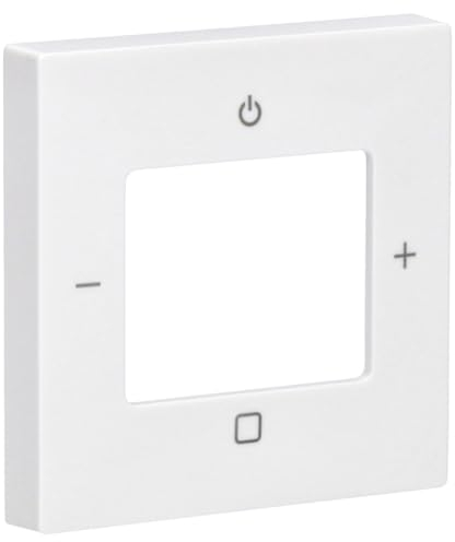 Busch-Jaeger 8252-914-101 Plaque centrale pour radio Busch DAB+ 8215 U-101, Btconnect DAB+ 8217 U-101 et iNet 8216 U blanc alpin Busch-balance® SI 2CKA008200A0241