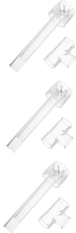 3 Sets Aquarium Entfetter Tank Protein Remover Aquatic Lily Planted Tank Filter Tank Oberfläche Skimmer Kunststoff Fisch Schüssel Oberfläche Protein Skimmer Abs Wasser Filter Inhalation