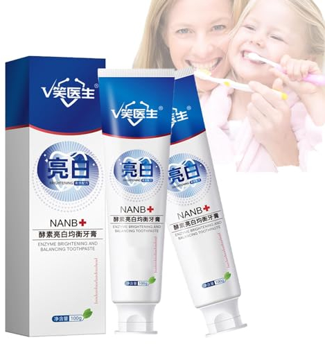 2 Stück Smile Doctor SP-4 Probiotische Zahnpasta für Schnelles Aufhellen, 2024 Neue SP-4 Ultra-Aufhellungszahnpasta, SP-4 Aufhellende Zahnpasta für Frischen Atem