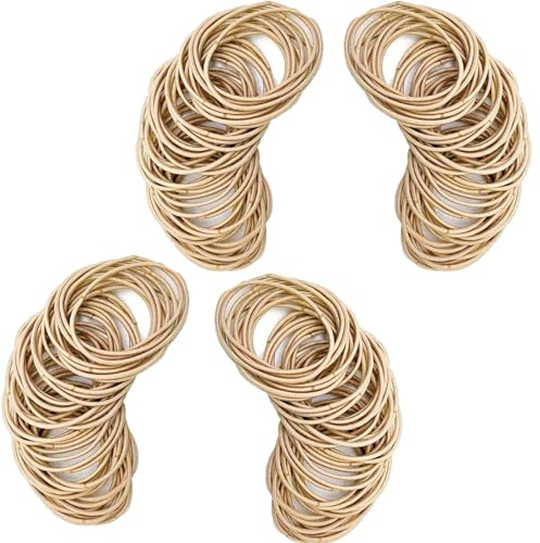100PCS Hair Bands 2mm Small Thin, Elastic Ties Seamless Braids Set | Ponytail holders, stretchy no damage, thick curly fine locks, daily sport, assorted colors, bulk quantity carry quality
