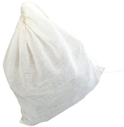 COLLBATH Pochette Filtrante Maillée avec Cordon De Serrage pour Fruits Pochette De Rangement Réutilisable Et Extensible