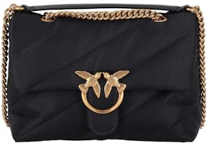 Pinko Tracolla Nero/antique Gold 100038A05F NERO/ANTIQUE GOLD TU