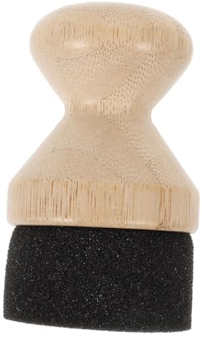 CIYODO Applicateur Huile Cire Bois Ergonomique pour Planche à Découper Manche Confortable Antidérapant Léger et Pratique pour Entretien Ustensiles Cuisine