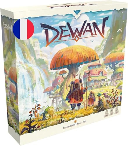 Asmodee - Dewan - Space Cowboys - Jeu de Société stratégique | Placement & conquête - Plateau modulaire - 2 à 4 Joueurs - Dès 10 Ans - 40 Min - Version Française