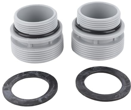 Adaptateur de Tuyau de Piscine, 2 Pièces, Rallonge de Tuyau D'Arrosage, Adaptateur de Tuyaux de Pompe à Filtre avec Joints de Connecteur pour 4560/58254