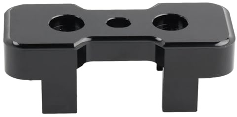Motorlager aus Billet-Aluminium, Getriebelager für Audi Chassis B8 A4 S4 RS4 A5 S5 RS5 Q5/SQ5 Modelle, passend für S-Tronic/Schaltgetriebe, vorderes Motorlager (Schwarz)