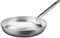 Pentole Agnelli Linea Alluminio 5 mm Padella Radiante con Un Manico Inox, Argento, 32 cm