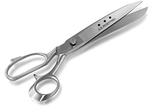 EXTRA GROßE Stoffschere Schneiderschere Edelstahl matt Textilschere 30 cm