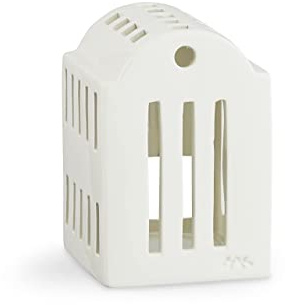 Kähler Lichthaus Smithy Urbania Sammlerobjekt dänisches Design, Weiss