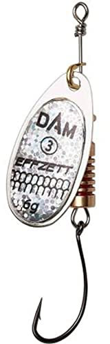 D-A-M Dam Effzett Spinner mit Einfachhaken - Reflex Silver 4,0 g