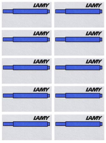 Lamy – 50 Tintenpatronen T10 Blau (10 Päckchen)