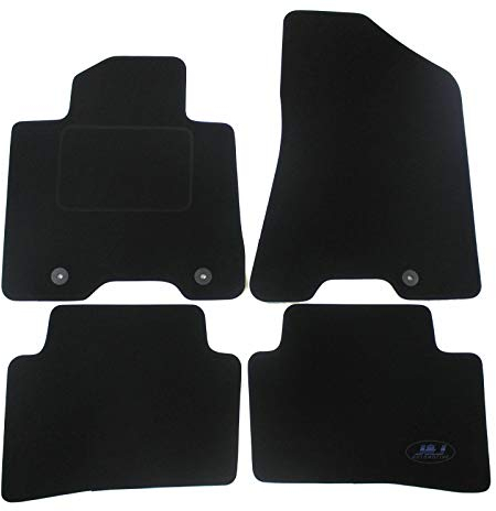 J&J AUTOMOTIVE | Velours Fußmatten Autotepiche Passend Für Tucson 2015-9/2020, Genaue Passform, rutschfeste Untregrund, Verstärkt Im Pedalbereich