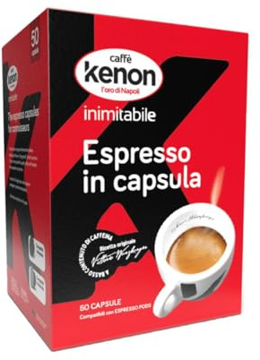 100 Cápsulas Kenon L'Oro de Nápoles compatibles con cafeteras Nespresso