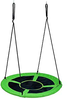 ADVENTURE OUTSIDE Nestschaukel rund Ø 100cm grün mit Zubehör