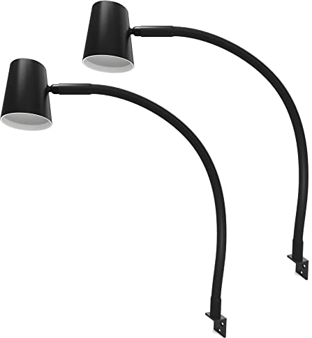 kalb | LED Bettleuchte, schwarz, warmweiss, Auswahl:2er SET