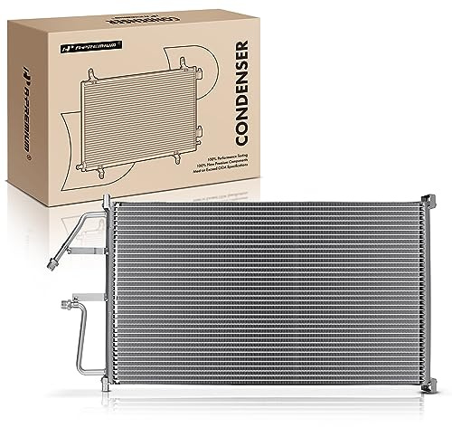 A-Premium Air Conditioning A/C Condenser Compatible with Chevrolet, GMC Models - Blazer, C1500 C2500 C3500 (Suburban) - K1500 K2500 K3500 (Suburban) - Replace# 52411109