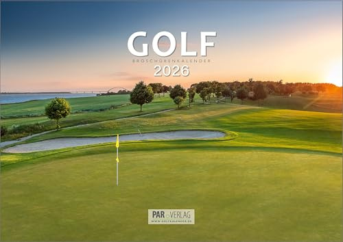 Golf-Kalender 2026 – Wandkalender & Termin-Planer AUFGEKLAPPT-DIN-A3 (42 x 29,7 cm) – Golf-Wandkalender mit Platz für Notizen – Geschenk für Golferinnen & Golfer