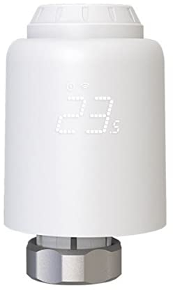 RANRAO Heizkörperthermostat Elektronisch - Programmierbares WLAN Erweiterbares Heizkörperthermostatventil - Thermostat heizung Digital - Kompatibel für Google-Home und AIexa