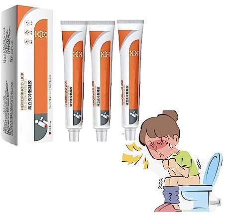 Hemorrhoid & Fissure Cream, Hemorrhoid Relief Cream,Hemorrhoid Repair Cream, Hemorrhoid Ointment, Hemorrhoid Symptom Treatment Cream,Hemorrhoid Ointment for Swelling, for Soothing External (3PC)