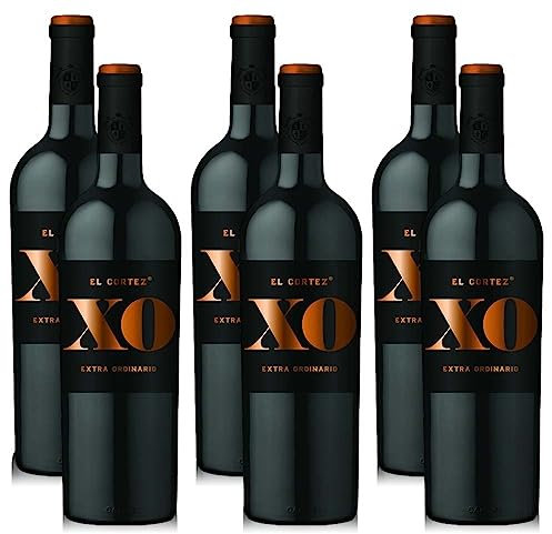 El Cortez XO, halbtrocken, sortenreines Weinpaket + VINOX Winecards (6x0,75l)
