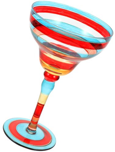 Zerodeko 1stück Handgemaltes Margarita- Dekorative -glasware Für Stilvolle Tischdekoration Für Partys Hochzeiten Und Besondere Anlässe Einzigartige Kreative Designs