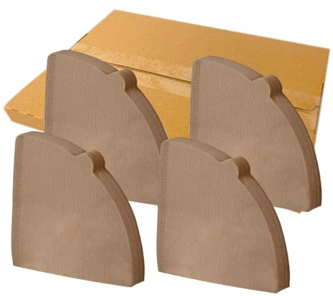 HARIO V60 Coffee Filters, 1 to 4 Cups, 160 Pieces, 40 Sheets x 4 Set, Amazon Original Set, Made in Japan, FSC Certified Product, 02 M, Misarashi VCF-02-40M-4S-AZ+