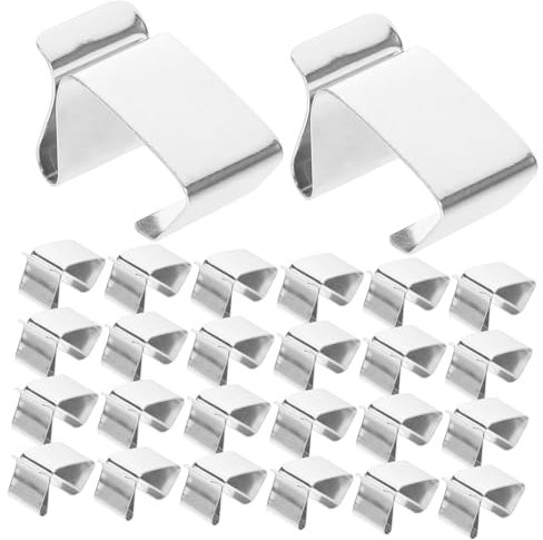 TOGEVAL 50stücke Weihnachtslicht Clips Wasserdichte Gutter Clips Für Außenmontage Von Lichterketten Sicherer Halt Für Festliche Dekorationen Für Weihnachten Und Feiertage s