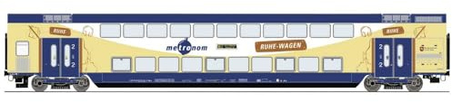 Roco 6220107 H0 Doppelstockwagen der metronom Ruhe-Wagen 2. Klasse DBpza