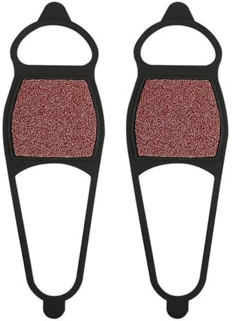 LYHYDMA Steigeisen Für Schuhe Silikon Anti-Rutsch-Schuhstiefel-Griffe, rutschfeste Schneeschuh-Spikes for den Außenbereich, EIS-Überschuhe, Eisgreifer, Spikes, langlebige Traktionsstollen