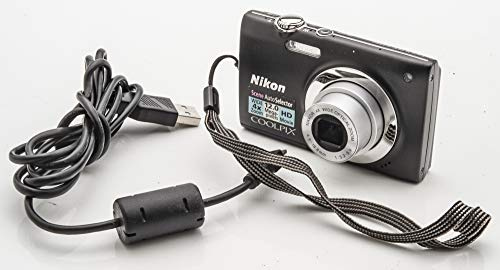 Nikon Coolpix S2550 Digital Camera 12 Megapixel, 4x Optical Zoom 2.7-Inch LCD Black (Renewed)