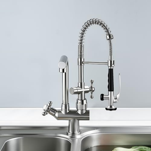 Pendelbrause, Profi Gastro Handbrause Küchenarmatur Gastrobrause Ersatzkopf Duschkopf G1/2 Zoll Geschirrbrause Ersatzteil für industrielle Küche
