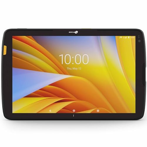 SIMPLETEK - Robustes Industrie-Tablet 10 mit integriertem Barcode-Scanner | 5G LTE, Wi-Fi 6 und IP65-Zertifizierung | Rugged