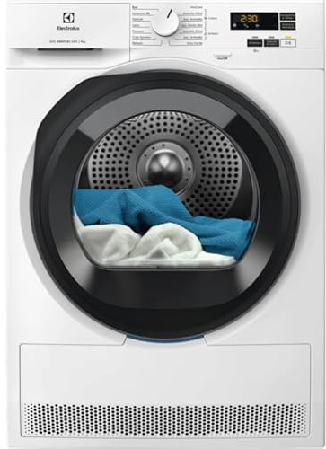 Electrolux EW6HBG19G asciugatrice Libera installazione Caricamento frontale 9 kg Bianco