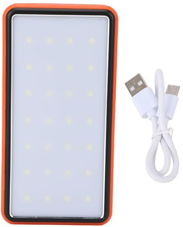 Marhynchus Caricabatterie Solare Power Bank, Caricatore Portatile per Telefono 10000mAh con 2 Torce Elettriche e Luce SOS IP67 Resistente All'acqua per Campeggio Escursionismo Eme